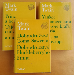 Mark Twain I.- III. - Zlatý fond svetovej literatúry