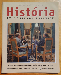 História, revue o dejinách spoločnosti, 2, 2017