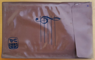 Retro žiacká magnetická klávesnica