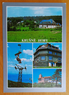 Krušné hory - pohľadnice